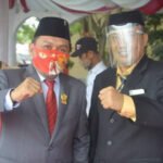 Wakil Ketua I DPRD Boalemo (Kiri) Bersama Ketua DPRD Boalemo Karyawan Eka Putra Noho (Kanan)