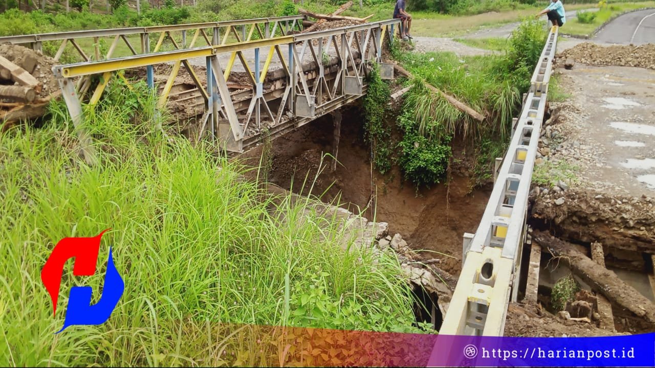 Kondisi Jembatan Lahumbo saat ini