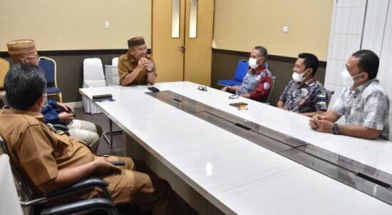 Bupati Pohuwato Terima Kunjungan KPU Pohuwato