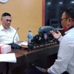 Ketua Komisi 1 Deprov Gorontalo, Abdul Wahab Talib menggelar uji kepatutan kepada calon anggota KPID