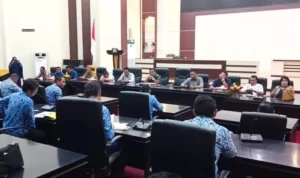 Rapat bersama Dinas perkim