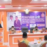 Anas Jusuf Saat Membuka Pemaparan Sentralisasi Layanan Internet( Foto: Arif)