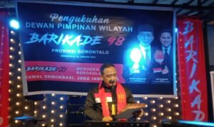 pengukuhan BARIKADE 98 Provinsi Gorontalo