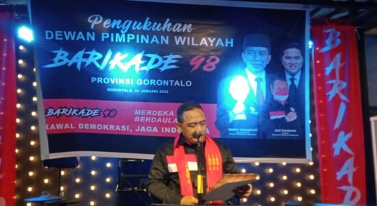 pengukuhan BARIKADE 98 Provinsi Gorontalo