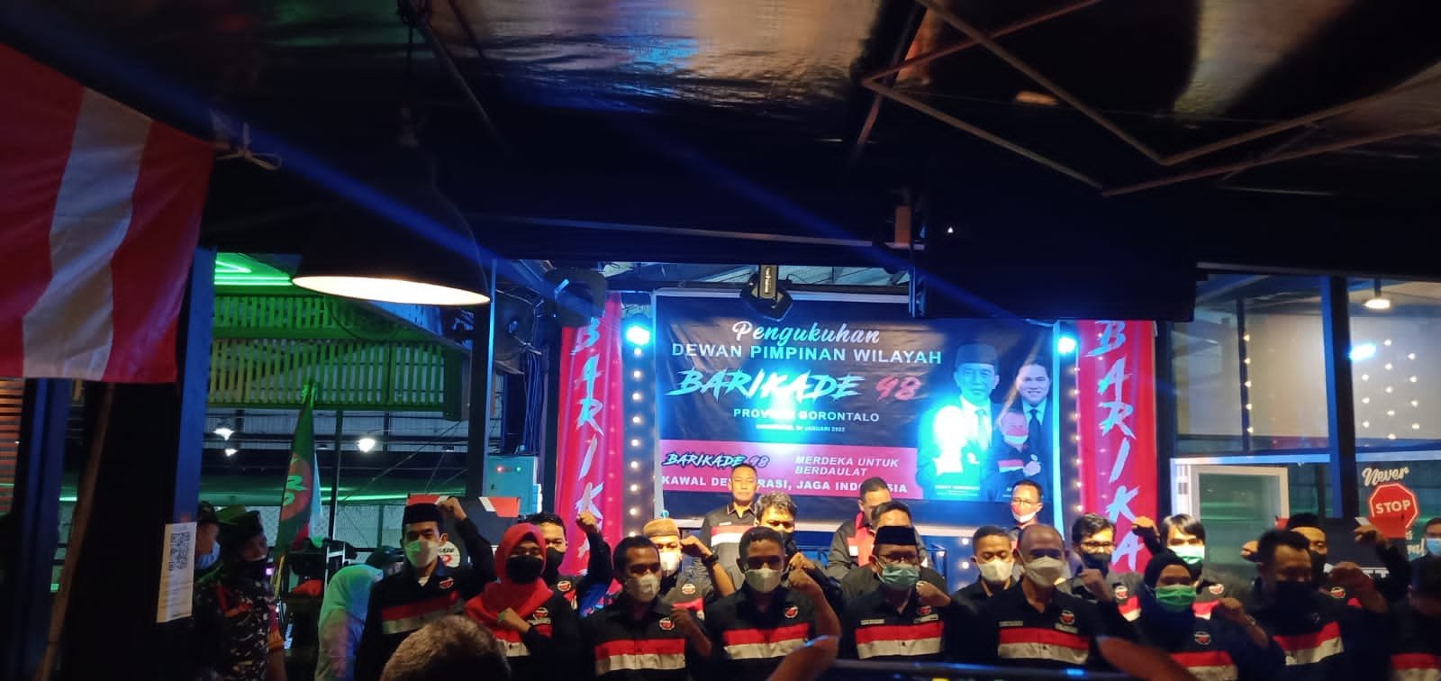 Pengukuhan Barikade DPW Provinsi Gorontalo