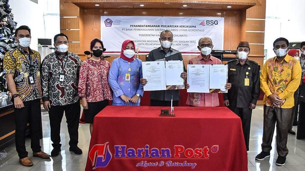 Perjanjian Kerjasama Antara Pemkab Pohuwato dan Bank Sulutgo