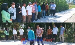 Komisi III DPRD Provinsi Gorontalo, turun lapangan menijau pembangunan paving blok