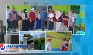Aleg Dapil Boalemo - Pohuwato Tinjau pekerjaan rehabilitasi ruang kelas SMKS Hidayatullah