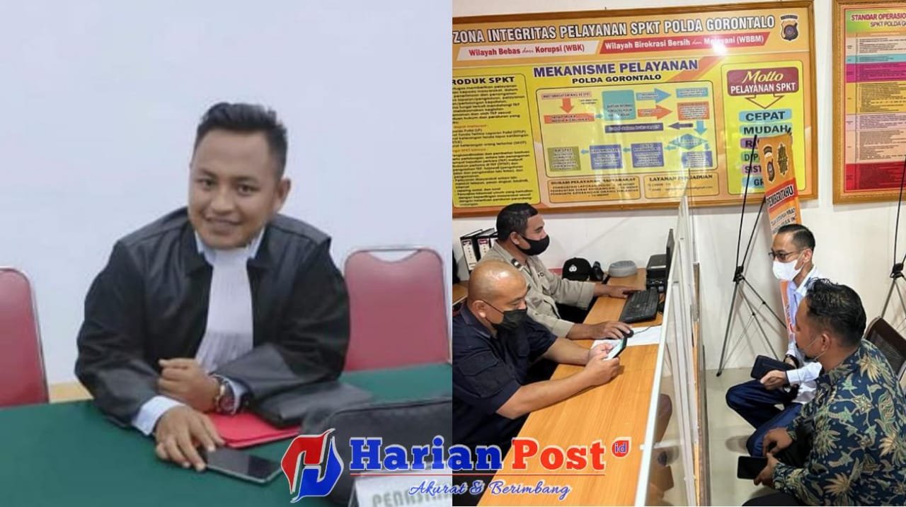 Kuasa hukum PT. IBF Laporkan Rahmat Ambo ke Polda Gorontalo