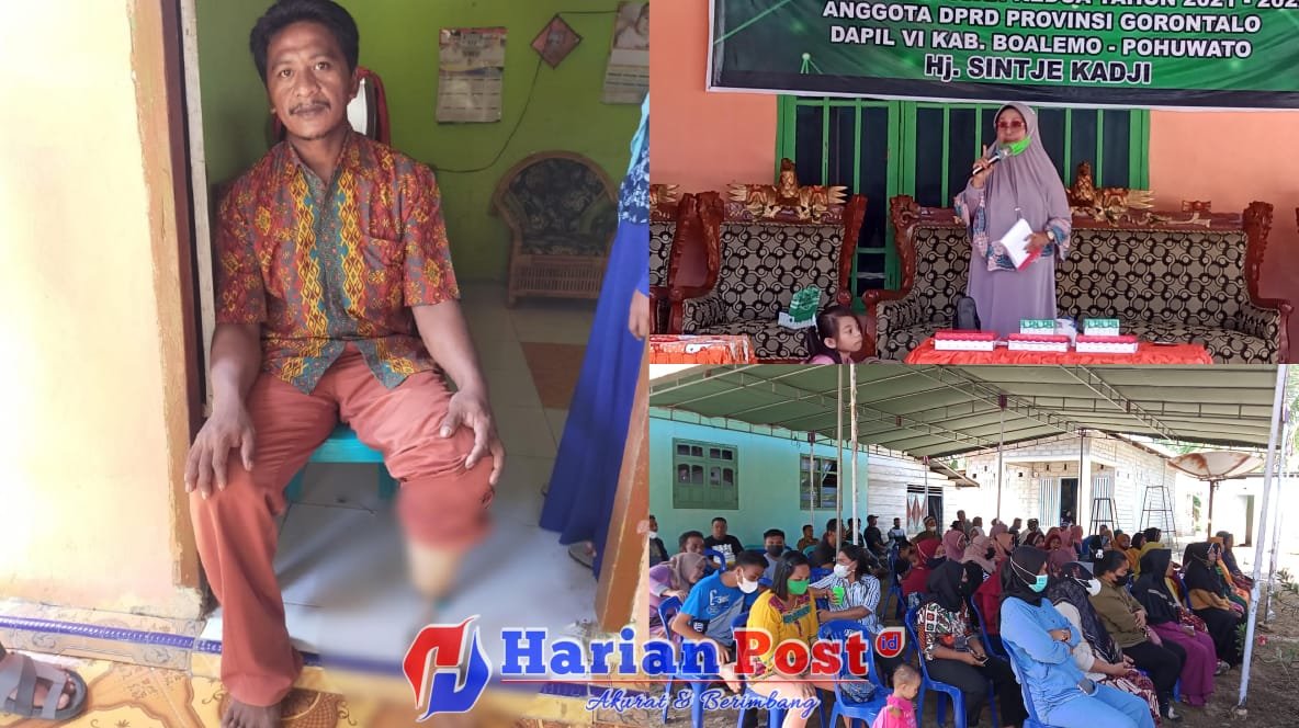 Warga Patilanggio aspirasikan kaki palsu di reses Sintje Kadji