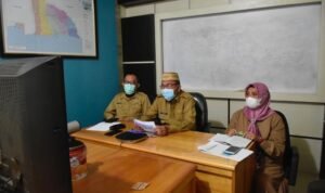 Bupati Boalemo, Anas Jusuf Saat Mengikuti Rapat Forkopinda Provinsi Gorontalo