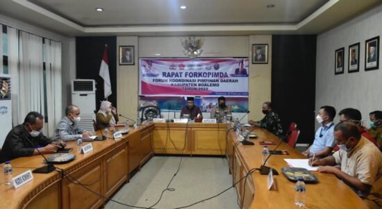 Rapat Forkopinda Kabupaten Boalemo