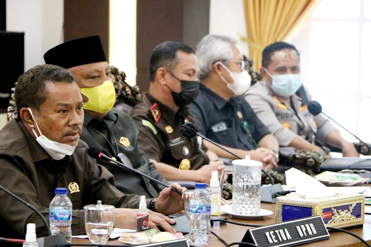 DPRD Provinsi Gorontalo gelar rapat bersama Forkopimda