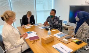 Abdullah Diko Berkunjung ke Konsulat Jenderal Australia di Makassar