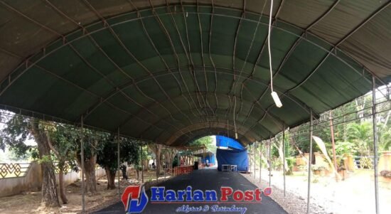 Pasar senggol di Pohuwato di pusatkan di area perkantoran pemerintah Kabupaten Pohuwato