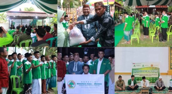 Rangkaian harlah GP Ansor ke-88 yang dilaksanakan di Kabupaten Pohuwato