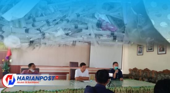 Pihak RS Aloe Saboe Kota Gorontalo memberikan keterangan pers terkait limbah medis