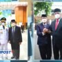 Ketua DPRD Provinsi Gorontalo Paris Jusuf bersama Rusli Habibie dan Penjabat Gubernur Gorontalo Hendra Hamka Noer