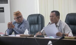 Paris Jusuf Pimpin Rapat Badan Musyawarah Terkait Perubahan Agenda DPRD