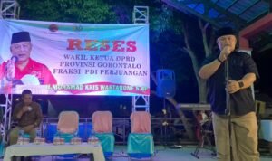 Mohamad Kris Wartabone Melaksanakan Reses