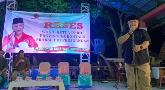 Mohamad Kris Wartabone Melaksanakan Reses