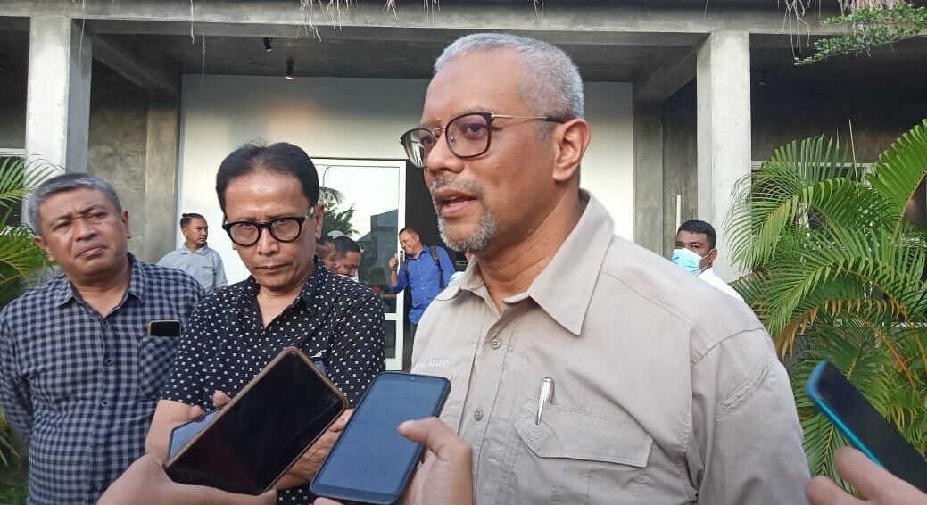 Presiden Direktur PT Puncak Emas Tani Sejahtera (PETS) Boyke Poerbaya Abidin