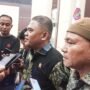 Ketua DPRD Pohuwato Nasir Giasi dan Ketua Komisi III Beni Nento saat diwawancarai awak media