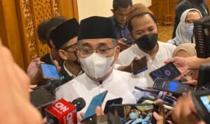 Ketua Umum PBNU, KH. Yahya Cholil Staquf (foto. Mahmud. M)