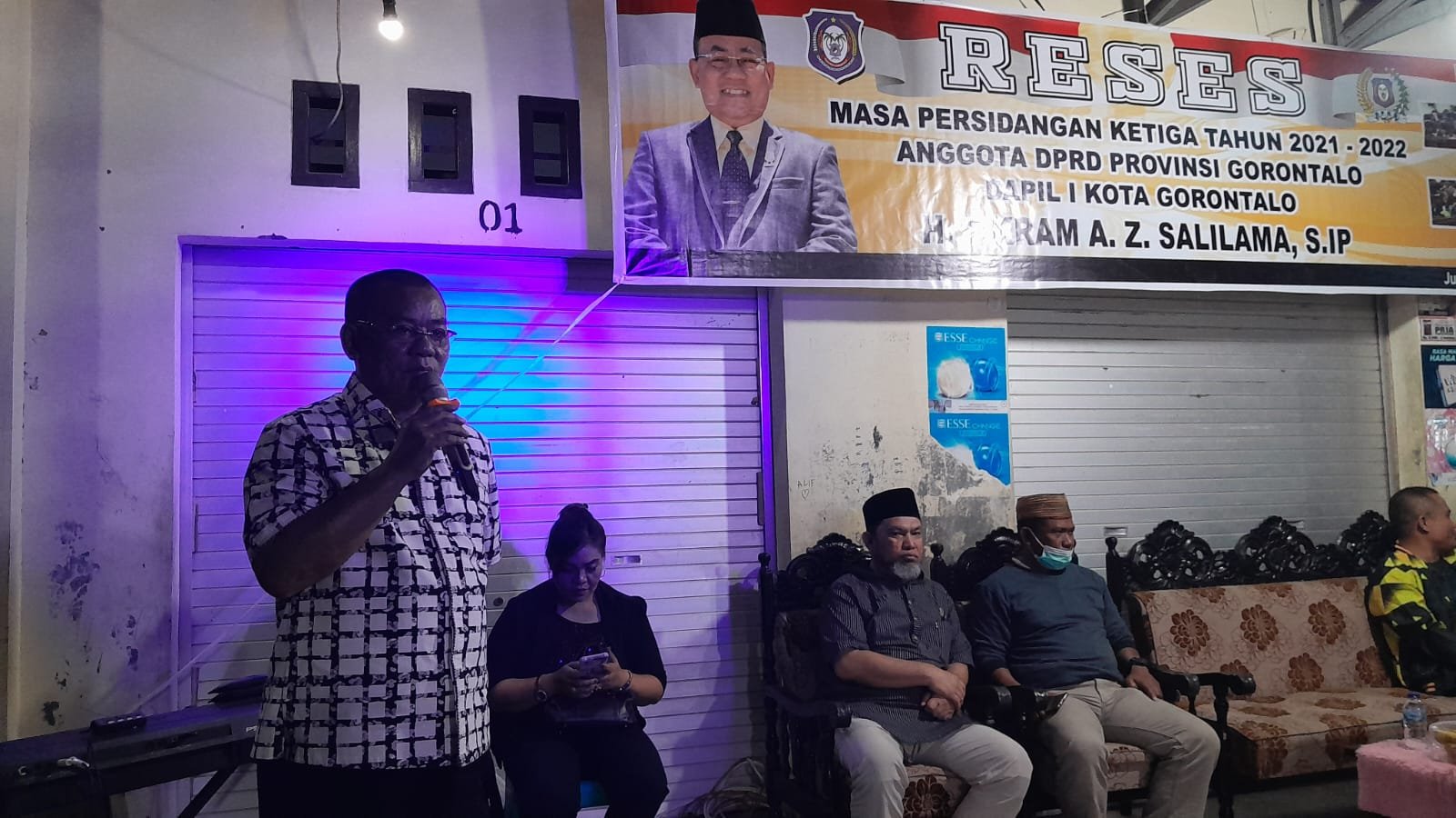 Anggota DPRD Provinsi Fikram Salilama