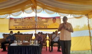 Paris Jusuf menggelar reses