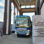 Jamaah Calon Haji kloter 17 Provinsi Gorontalo diberangkatkan dari asrama haji, Kamis, 30 Juni 2022