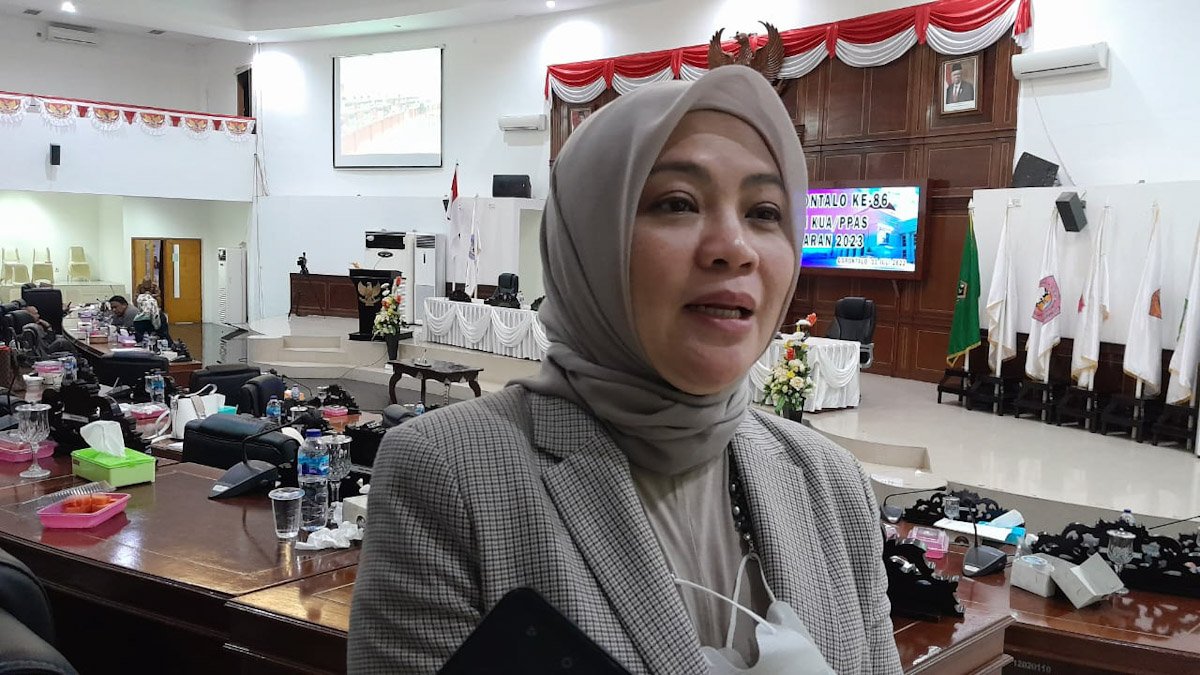Ketua komisi ll DPRD Provinsi Gorontalo Venny Rosdiana Anwar