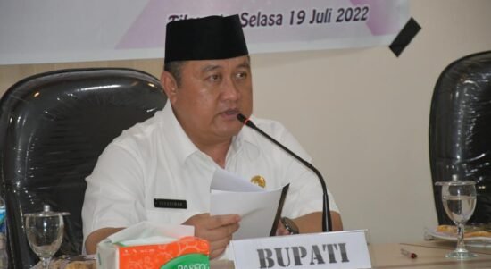 Penjabup Boalemo Hendriwan Saat Menghadiri Rakor Pokja PKP
