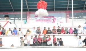 Pencanangan HUT Republik Indonesia Ke 77 di kabupaten Boalemo