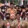 Nasir Giasi dan Peserta Kemah Besar Pramuka Pohuwato (KBPP) Tahun 2022