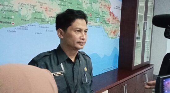 kepala badan pusat statistik Provinsi Gorontalo (BPS) Mukhamad mukhanif