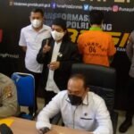 Gelar jumpa pers, Polda Gorontalo Umumkan Tersangka pada kasus dugaan korupsi hibah KONI Kabupaten Gorontalo Tahun 2020.