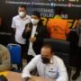 Gelar jumpa pers, Polda Gorontalo Umumkan Tersangka pada kasus dugaan korupsi hibah KONI Kabupaten Gorontalo Tahun 2020.