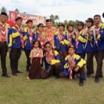 Nasir Giasi bersama Peserta Jambore Nasional, Pramuka Pohuwato