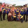 Nasir Giasi bersama Peserta Jambore Nasional, Pramuka Pohuwato