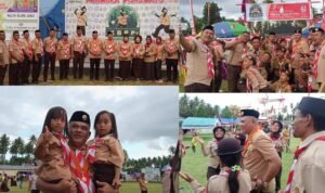 Ketua Kwarcab Pohuwato Nasir Giasi di Pembukaan KBPP Tahun 2022