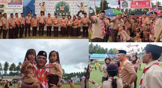 Ketua Kwarcab Pohuwato Nasir Giasi di Pembukaan KBPP Tahun 2022