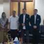 Ketua DPRD Provinsi Gorontalo (Kemeja putih ) menerima kunjungan IDI Gorontalo