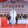 Wakil Bupati Suharsi Igirisa menjadi Inspektur upacara pada penurunan Bendera Merah - Putih, di HUT Kemerdekan Republik Indonesia ke -77 Tahun tingkat Kabupaten Pohuwato