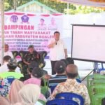 Penjabup Hendriwan Saat Membuka Sosialisasi Pendampingan Pemberdayaan Tanah Masyarakat