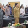 Sopyan saat menghadiri serah terima jabatan Kepala BPK RI Perwakilan Provinsi Gorontalo, Senin, 5 September 2022, di Auditorium Kantor BPK RI Perwakilan Provinsi Gorontalo.