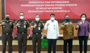 Rapat Dengar Pendapat Kepala Kejaksaan Tinggi dan Para Kepala Kejaksaan Negeri di Wilayah Gorontalo bersama pimpinan KPK, Selasa, 4 Oktober 2022