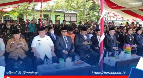 Penjabup Boalemo Saat Menghadiri HUT TNI Ke-77