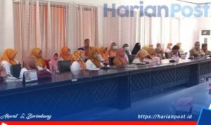 Perwakilan Guru Paud Pohuwato mengikuti RDP yang dilaksanakan DPRD Pohuwato, Senin, 10 Oktober, 2022 di Aula DPRD Pohuwato