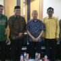 Ketua DPRD Provinsi Gorontalo Paris Jusuf menerima kunjungan Kakanwil Kemenag Provinsi Gorontalo